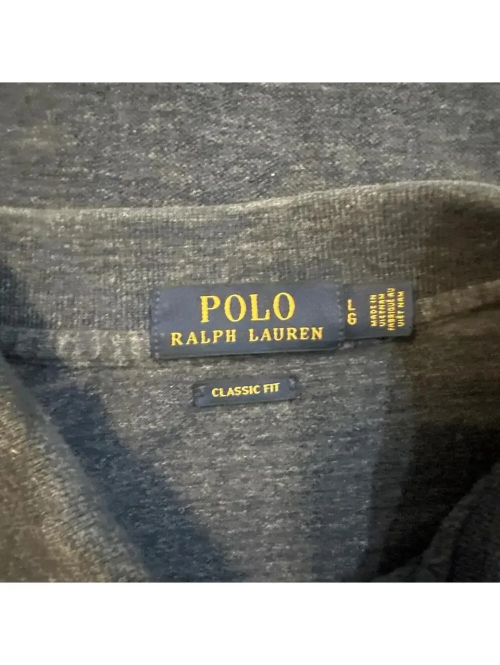Polo Ralph Lauren Men's Navy and Blue Polo-shirt